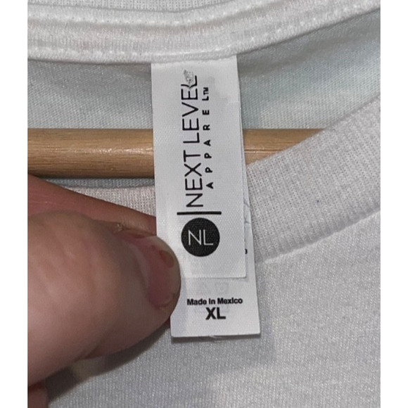 TVP Till Valhalla Project USA Flag T-Shirt XL White Distressed Patriotic Tee EUC - Picture 6 of 7